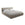 LaMiaSofa Bed met opbergruimte Roma - velours - staal - 200x228x82