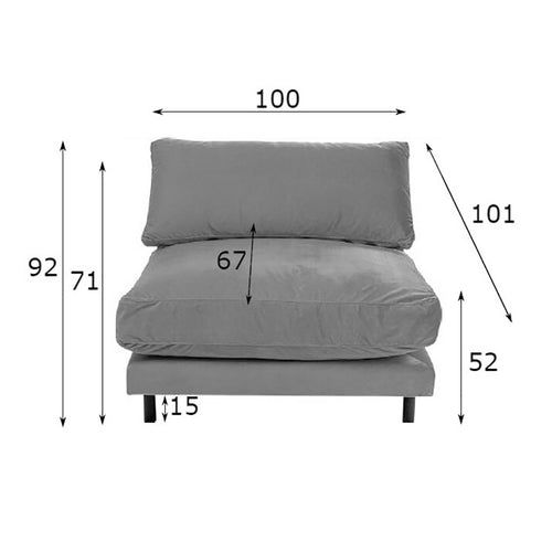 Kare Design Fauteuil Discovery creme - vtwonen shop