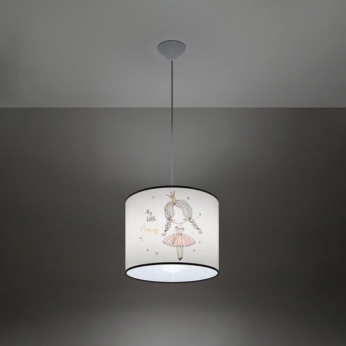 Sollux Lighting Hanglamp PRINCESS 30 - 30x30x95cm
