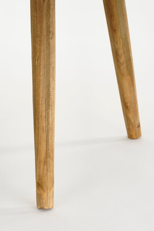 Mica Decorations Bold Bijzettafel - H28 x Ø26 cm - Gerecycled Hout - Bruin - vtwonen shop