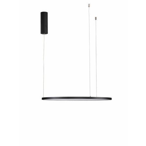 Merano Grove Geïntegreerde LED Plafond Hanglamp Sandy Zwart Aluminium LED 36W 1980Lm 3000K