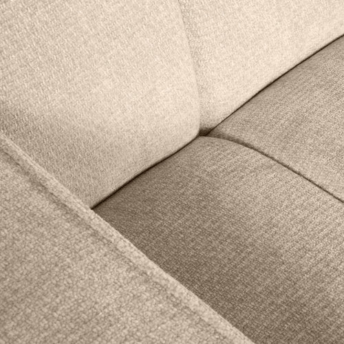 LABEL51 Hoekbank Vitoro Links - Beige Stof - 302x253x82cm