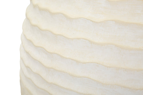 Crème magnesium vaas 39x56 cm