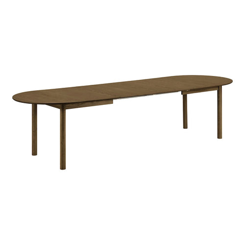 Artichok Loet uitschuifbare houten eettafel gerookt eiken - 200 tot 300cm x 100cm