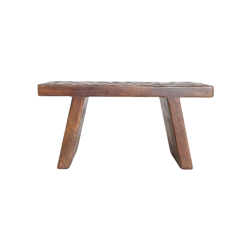 Raw materials krukje chiseled top - bruin - 40x25x20 cm - vtwonen shop