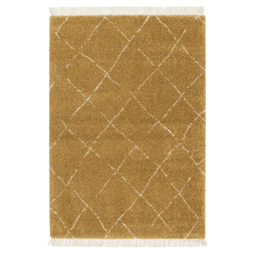 AFK Living vloerkleed Tigris - zeer zacht - geel - 160 x 230 cm