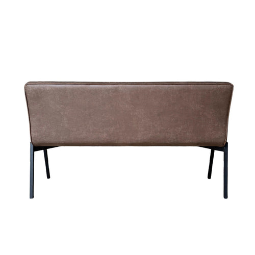 Starfurn Eetkamerbank Tivoli - Bruin Leer - 155x56x88cm
