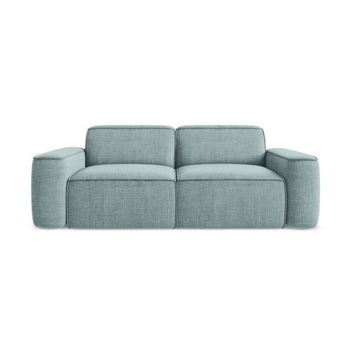 LaMiaSofa 3-zits bank Melissa - textuurstof - jeans - 204x102x70