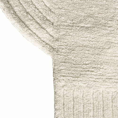Malagoon vloerkleed Mokoh - gebroken wit - 177x178cm 80% wool 20% cotton (100% wool tufted)