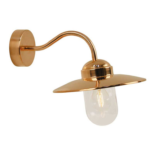 Nordlux Luxembourg Wandlamp Buiten | E27 | IP54 | Koper | Seaside - vtwonen shop