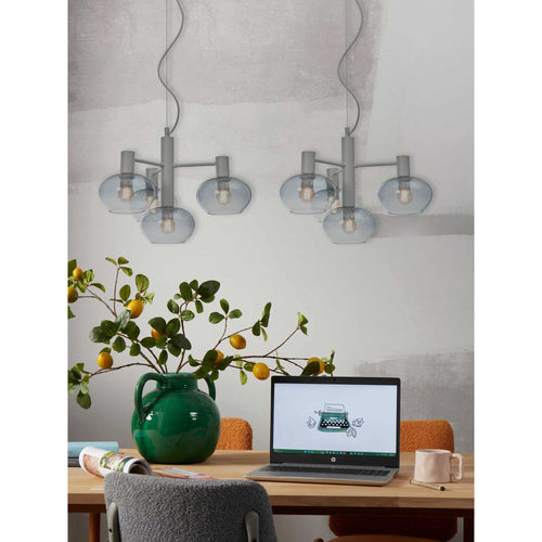 it's about RoMi hanglamp BOLOGNA - grijs - Ø43cm - vtwonen shop