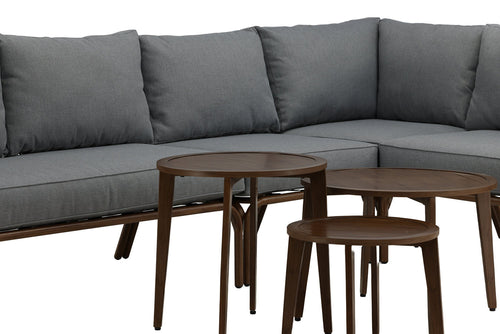 Rebellenclub Loungeset Syros - Bruin