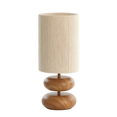 Light & Living tafellamp Danialo - naturel - Ø22cm - vtwonen shop