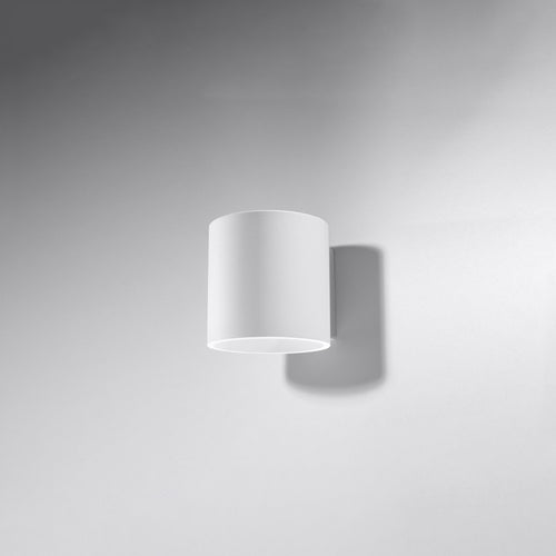 Sollux Lighting Wandlamp ORBIS 1 wit - 10x12x10cm