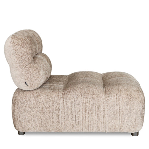 DÉJA Living Fauteuil Vita - Taupe Stof - 91x113x85cm