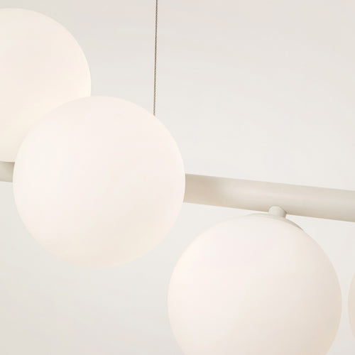 Kare Design Hanglamp Scala Balls 150cm beige