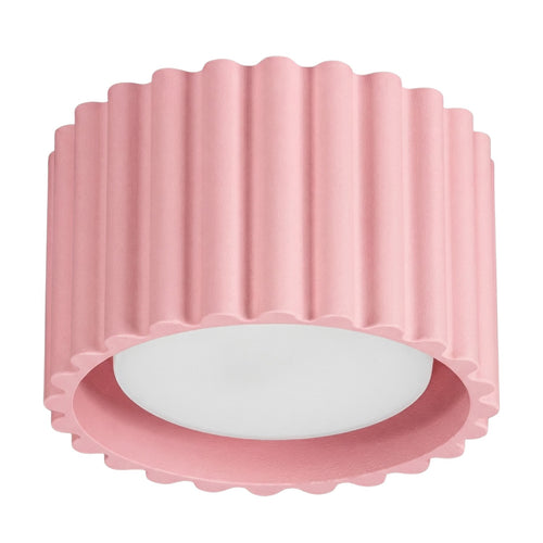 Sollux Lighting Plafondlamp AURA 1 roze Gx53 - 10x10x6cm