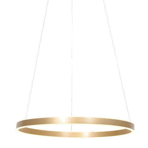 Steinhauer hanglamp Ringlux - 1 lichts - 60x 170 cm - mat goud - vtwonen shop