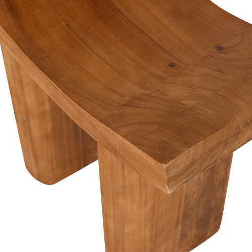 WOOOD kruk Japan - Hout - Naturel - 45x50x25