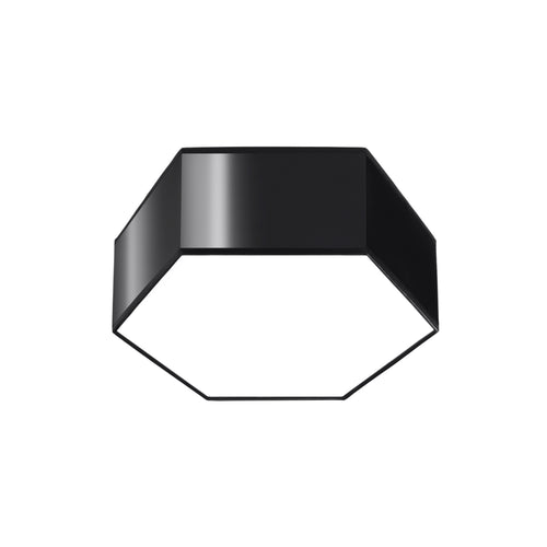 Sollux Lighting Plafondlamp SUNDE 11 zwart - 30,5x26,5x11,5cm