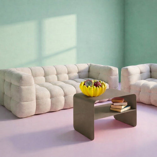 Kare Design Salontafel Lounge 58x37cm taupe