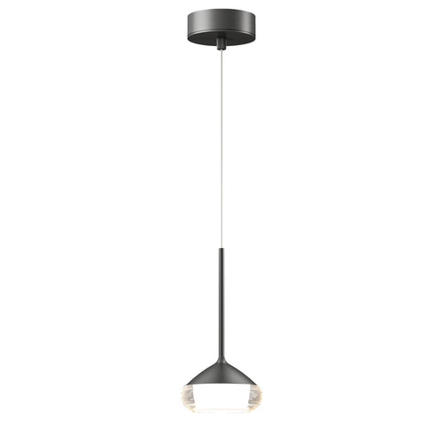 Artdelight hanglamp Phoenix - 1 lichts - 11.6  x 200   cm - mat chroom