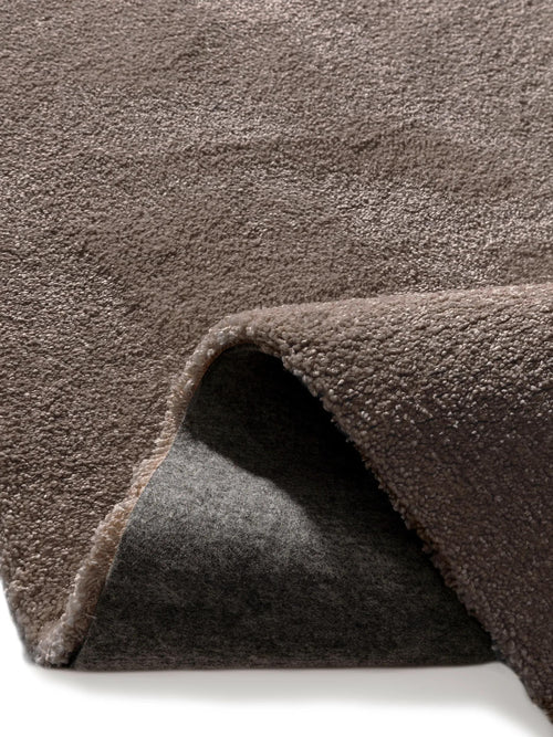 benuta wasbaar shaggy loper Melvin - taupe - 70x200 cm