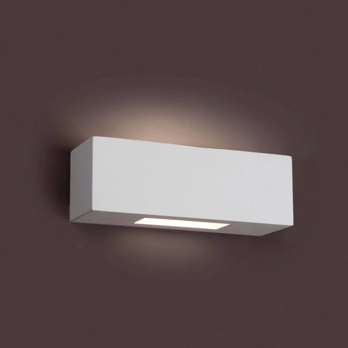Faro Cheras-3 - 1 Light Indoor Wandlamp Wit Gips, G9
