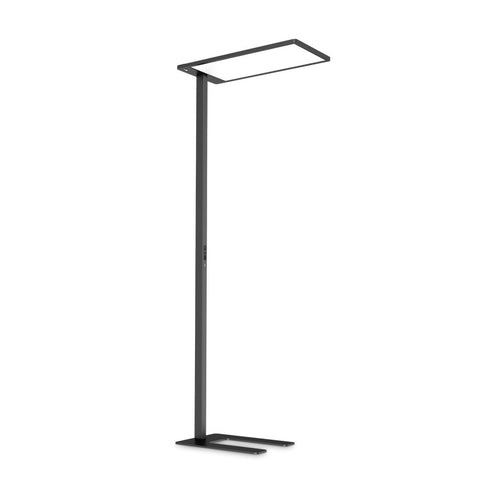 Ideal Lux COMFORT Dimbare LED Geïntegreerde Vloerlamp Zwart, Ingebouwde Schakelaar, 4000K