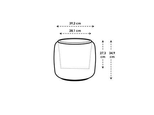 Elho Amber Beads Small Beige - Ø39cm - vtwonen shop