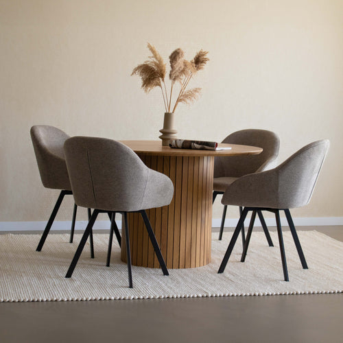 Kick draaistoel Olof - Donkergrijs