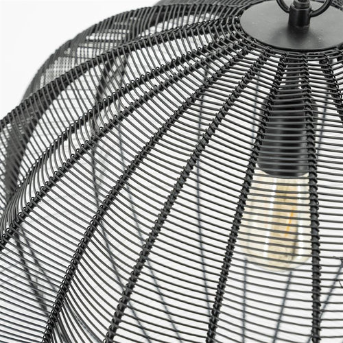 FurniLux HanglampFloss XL Large Black 53x48 cm - vtwonen shop