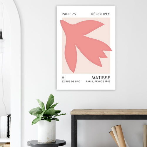 Artfulprints Poster Matisse – Shapes in the air taupe   - 70x100 cm - Taupe