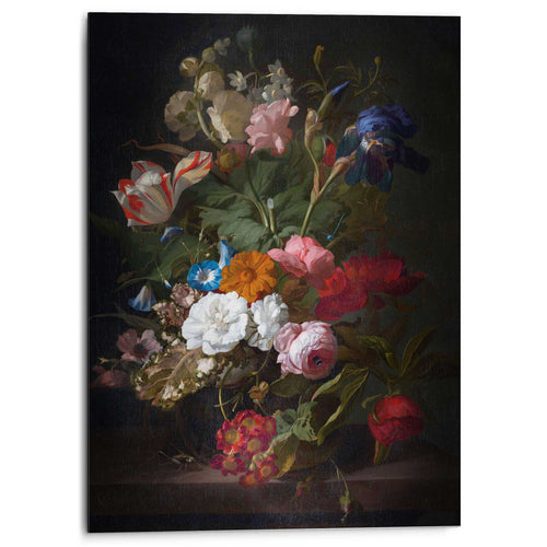 Reinders alu-dibond De Heem - Bloemen - 70x50cm