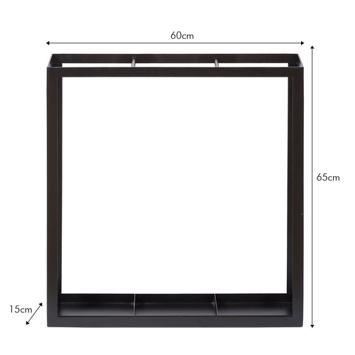 Atmooz paraplubak Yucur - zwart - 60 x 15 x H 65 cm
