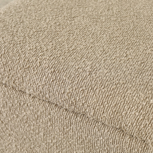 Nolon Juna bankje met opbergruimte bouclé taupe - 95 x 37 cm