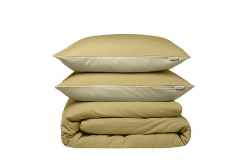 Beddinghouse Dekbedovertrek Warm - 240 x 200/220 cm - Geel