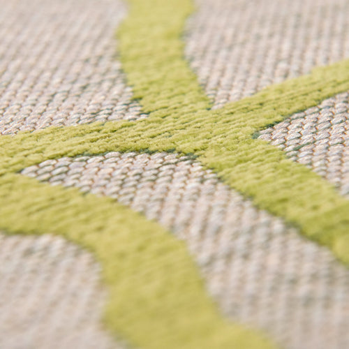 Louis De Poortere vloerkleed Republic Green - groen - 140x200cm