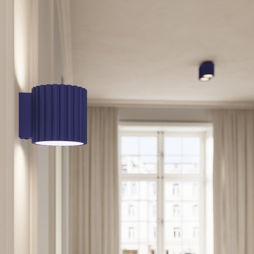 Sollux Lighting Wandlamp AURA ultramarijn G9 - 10x12x10cm