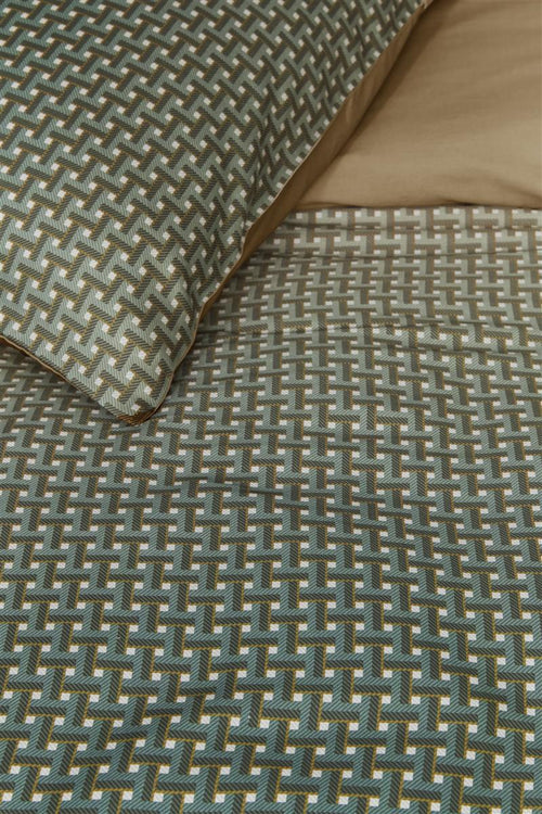Beddinghouse dekbedovertrek Alvaro - 200x200/220 cm - groen - vtwonen shop
