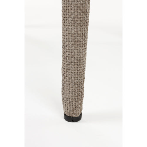 Housecraft Living Tamsin Eetkamerstoelen Gestoffeerd Beige - Set van 2 - vtwonen shop