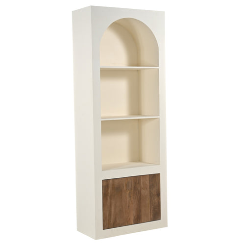 Giga Meubel Vakkenkast Miné - Beton Ciré - Beige - 80x38x210cm - vtwonen shop