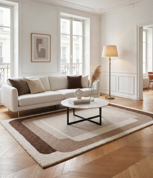 AFK Living vloerkleed Mireo - Zacht comfort voor elke dag en OEKO-TEX® Standard 100 gecertificeerd. - kastanje - 160x230 cm