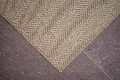 Interieur05 Jute buitenkleed Naturel ZigZag
