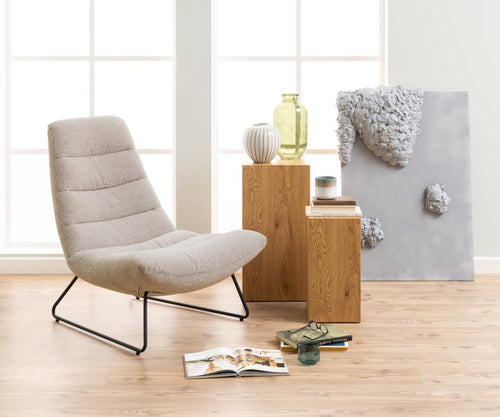 Rebellenclub Fauteuil Corby - Beige - vtwonen shop