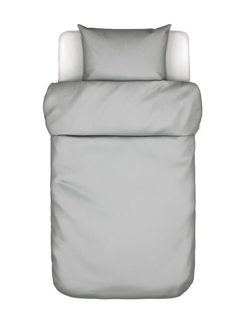 Marc O'Polo Thore dekbedovertrek - Eenpersoons – 140x200/220 cm - Grey mist