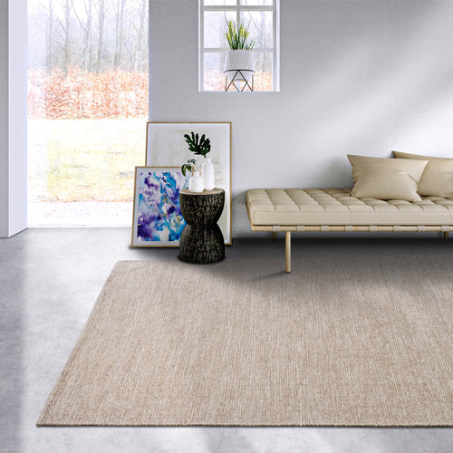 Elle Decoration Delhi Wool Rug Pradesh Linen White 160x230 cm - vtwonen shop