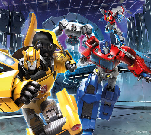 Sanders & Sanders fotobehang Transformers geel, rood en blauw - 270 x 300 cm - 601190