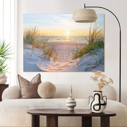 Reinders schilderij Zonsondergang bij de duinen - 100x140cm