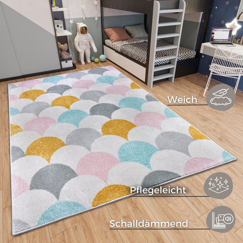 Hanse Home Adventures children's carpet Cloudy Cream Multicolor 160x235 cm - vtwonen shop